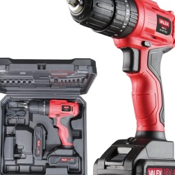 Kit Trapano Avvitatore con Percussione a Batteria al litio M-TAP1 18 K1, Serie OneAll, Valigetta con 2 Batterie e Caricabatterie Rapido 18V